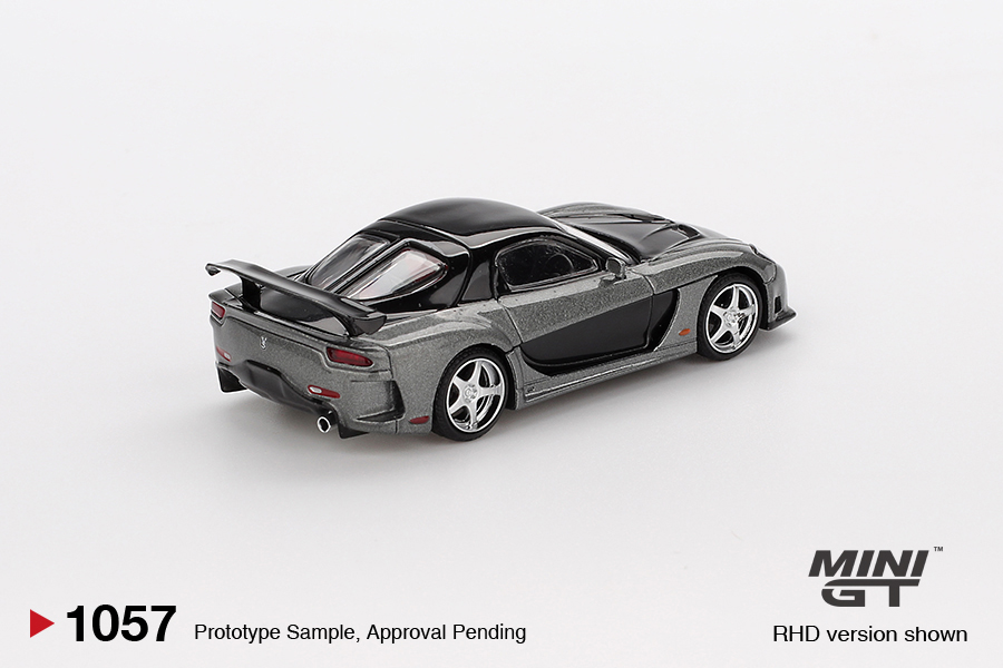 MINIGT - 1057 - Mazda RX-7 VeilSide Fortune Grey